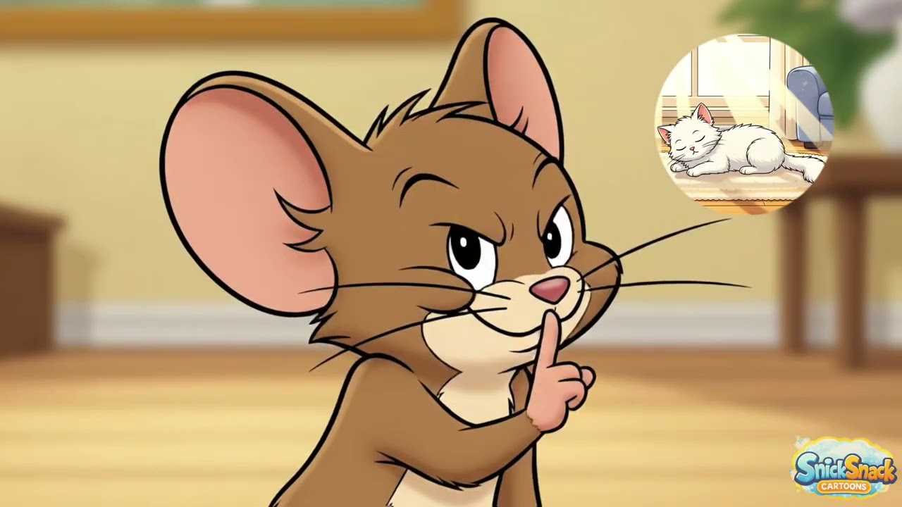 Funny Cat and Mouse Cartoon | A Quiet Morning Gone Wrong