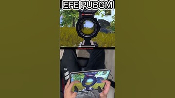 No recoil | EFE PUBGM | Handcam | Ipad 90 fps