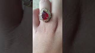 My ruby ring 🔴❣💍#shorts #ring Net Worth