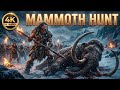 Giant Mammoth Hunt by Ancient Hunters | Ice Age Survival Documentary 4K