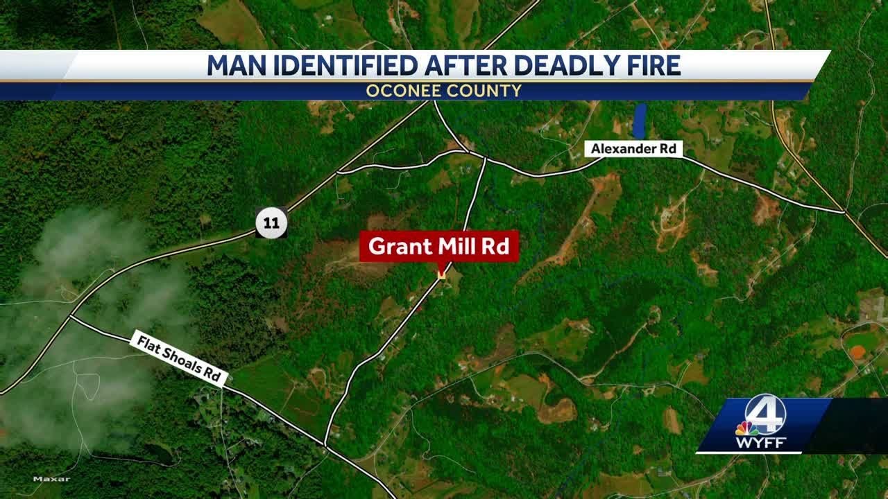 Coroner identifies man following house fire in Oconee County - YouTube
