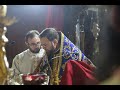 Divina Liturgia Ortodossa celebrata dal Arcivescovo Avondios al Monastero Ortodosso di Santa Trinita
