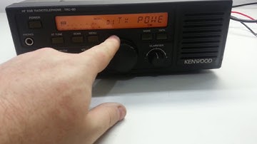 Rádio Transceptor Kenwood TRC-80 (TK-80)