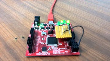 Papilio One: 4 bit binary counter