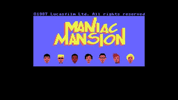 C64 "Maniac Mansion" [Intro] (1987)