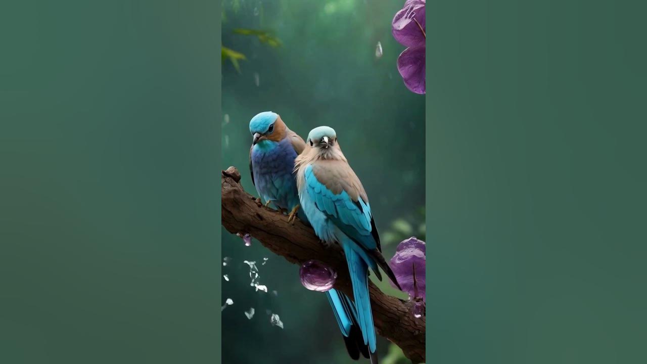 The Enchanting Echoes of Birds with Feathers That Shine Like Jewels #birds #thunder #zez #shorts The Enchanting Echoes of Birds with Feathers That Shine Like Jewels #birds #thunder #zez #shorts