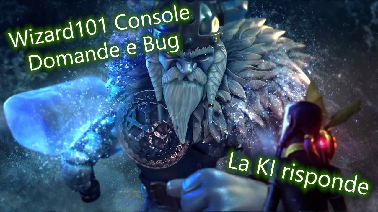 Wizard101 ITA - Uscita da console, risposte della KI alle domande e bug piú gettonati fin ora