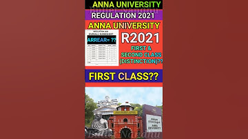 Anna University FIRST CLASSES⚠️#shorts#annauniversity #regulation2021 #firstclass #distinction#r2021