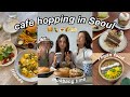 Life in Korea VLOG: vegan cafe hopping in Seoul & hanging out with friends 🍔🍰🍍🍹🌮