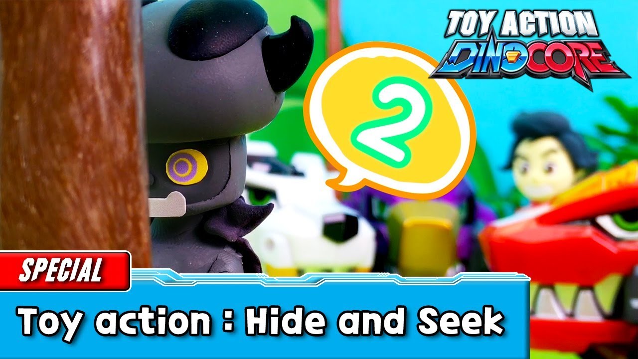 ⁣[DinoCore] Toy Action | Special | If You Get Caught? | Hide and Seek | Videos for Kids | TUBA n