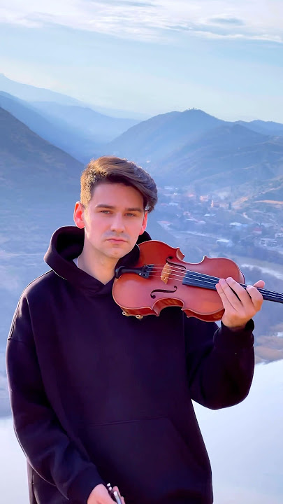 Et si tu n’existais pas 🎻 | Romantic Violin Cover in the Mountains at Sunset