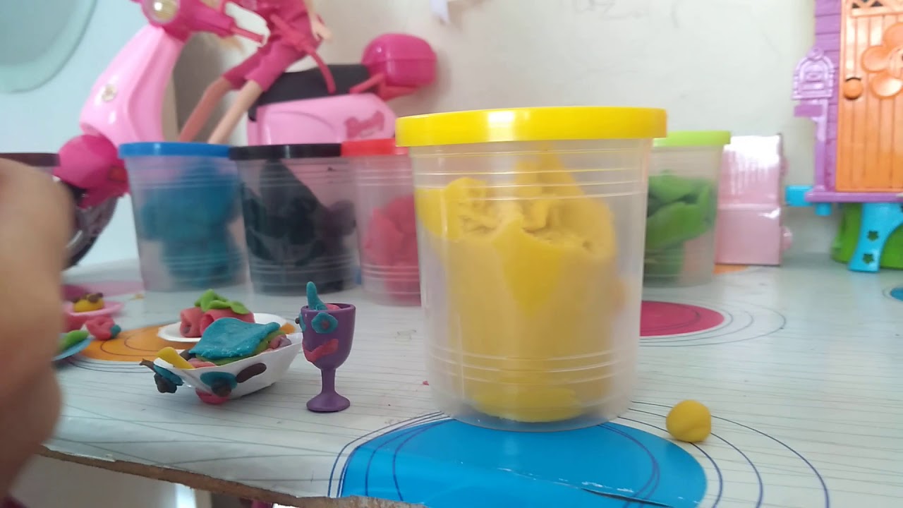 Oyun hamuru ile kurabiye yapımı YouTube