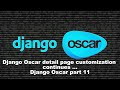 #11 Django Oscar detail page customization continues … | Django Oscar E-Commerce