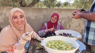 مربى الباذنجان بالكلس مع حماتي? ? ? Eggplant jam with limestone