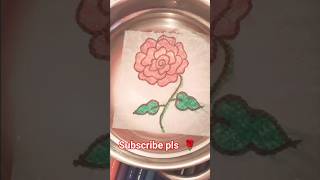 tissue paper craft rose?//tissue paper Rose drawingshots youtubeshorts speeddrawingshotsfeed