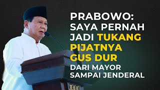 Full Pidato Prabowo di Halalbihalal PBNU