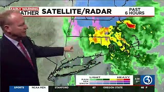 Technical Discussion: some isolated rain and snow showers today. As one storm exits, two more are...
