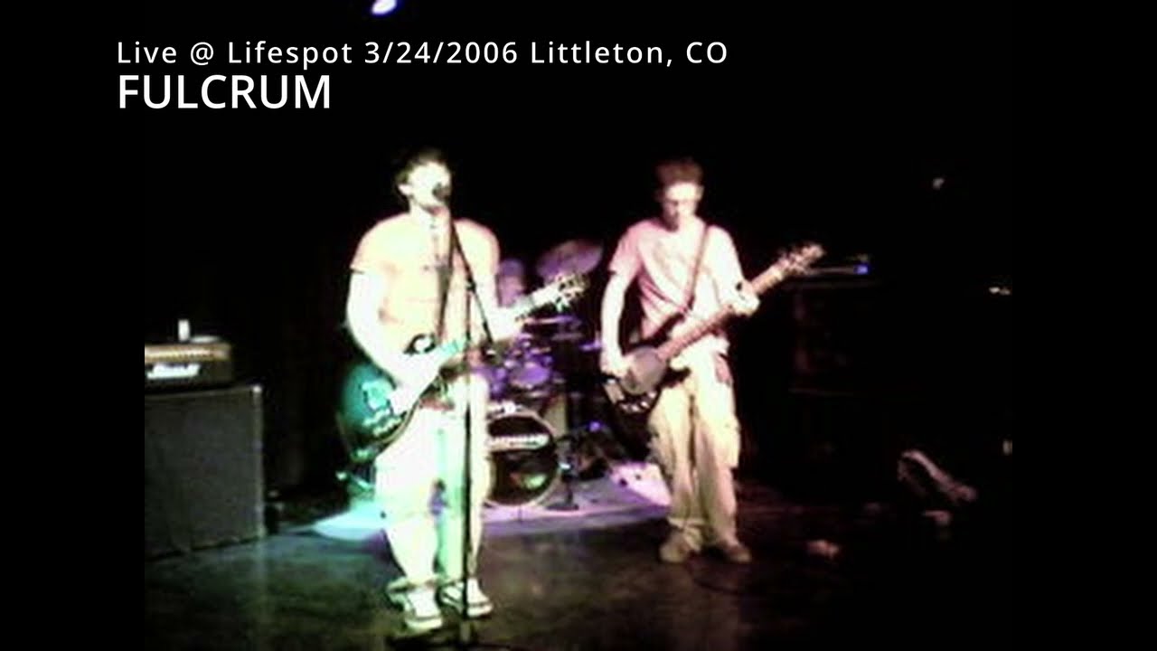 3/24/2006 FULCRUM Live @ Lifespot (First ever Fulcrum show)
