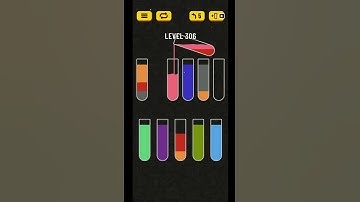 Water Sort Puzzle Level 306 Solved