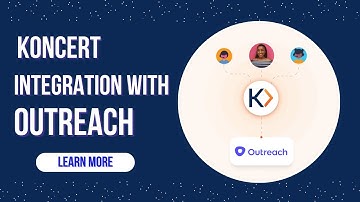 Koncert AI Dialer Integration with Outreach.io