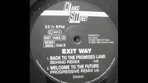 new monkey tune - Exit Way - Welcome To The Future (Progressive Remix)