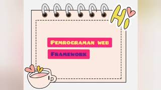 INSTALASI FRAMEWORK | PEMROGRAMAN WEB PERTEMUAN 11