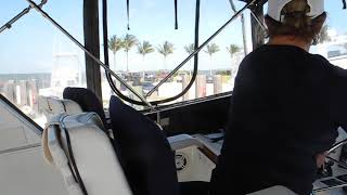 Stern docking, are your dock lines ready?