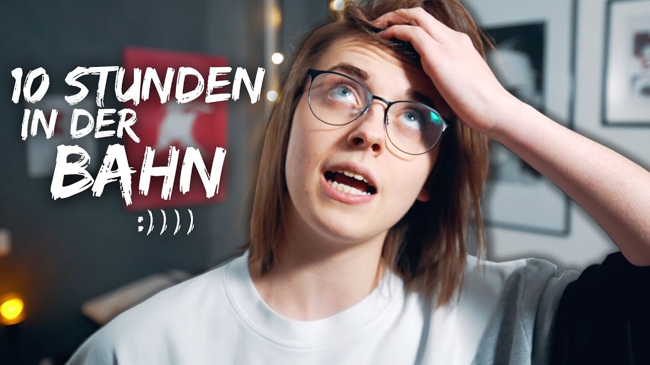 10 Stunden in der BAHN | Rebellika rebelliert rum
