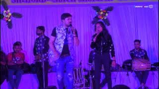 अनुज शर्मा के साथ अनजान लड़की ने गया गाना || टुरी आइस क्रीम खा के... Live stage show