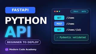 FastAPI Tutorial: Build a Modern Python API Step by Step