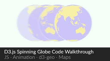 D3 Spinning Globe Code Walkthrough