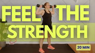 Build Muscle After 50: 20 Min Strength You Can Feel Working Fast