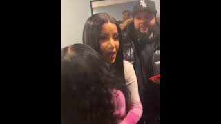 Cardi B, Lola Brooke partying in club music video song performance concert festival