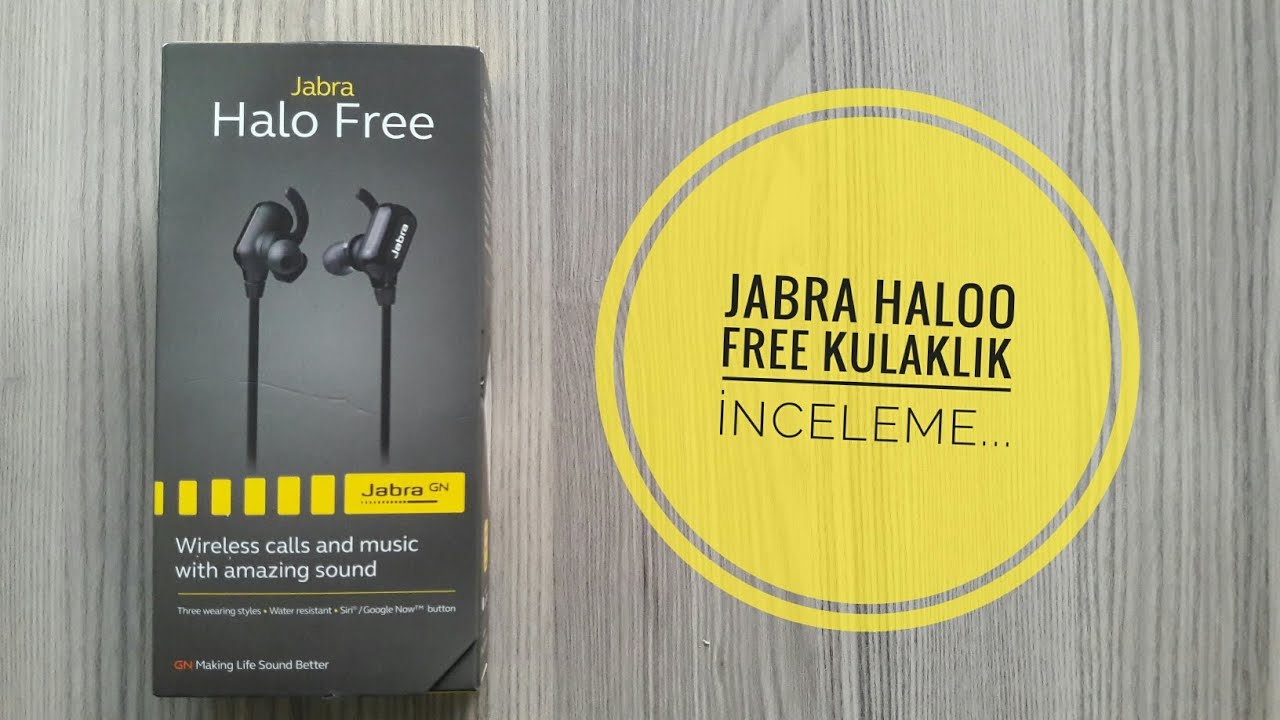 Jabra Halo Free Bluetooth Kulaklık /Kablosuz kulaklık Türkçe Tanıtım ve  Kutu Açılımı - YouTube