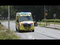 [24-5-2022] Ambulance 05-111 A1 naar een aanrijding (alleen blikschade)