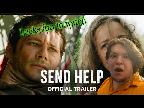 Send help | official trailer (reaction)