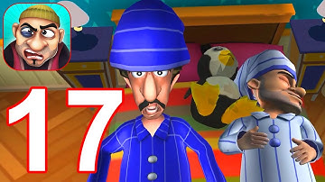 Scary Robber Home Clash - Gameplay Walkthrough Part 17 Two New Levels (Android, iOS)