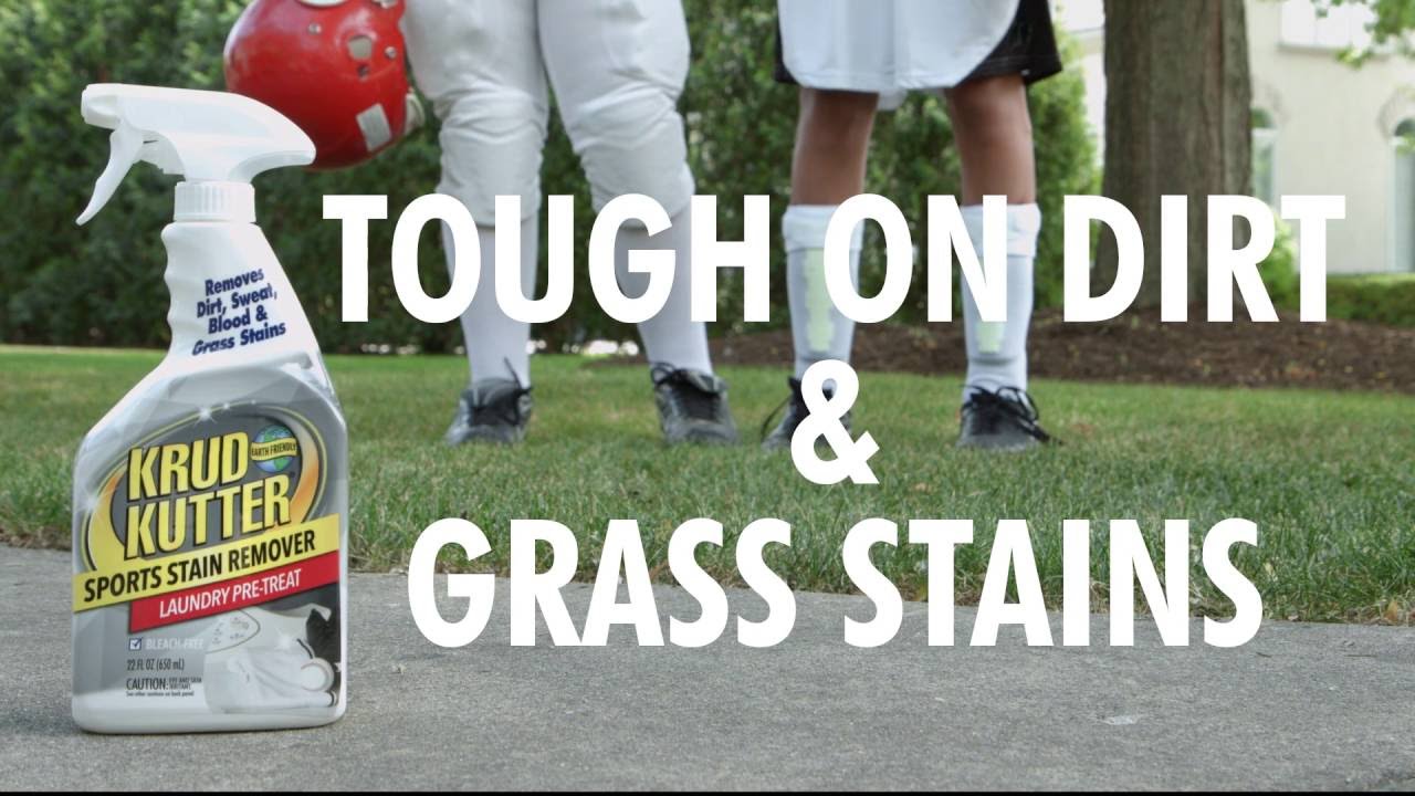 Quickly Remove Sports Stains with Krud Kutter® Sports Stain Remover