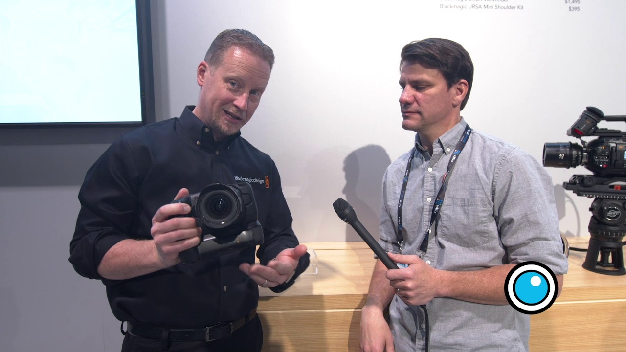 NAB 2019: Blackmagic Design Battery Grip for Pocket 4K