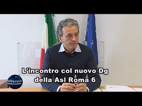 L'INCONTRO COL NUOVO DG DELLA ASL ROMA 6