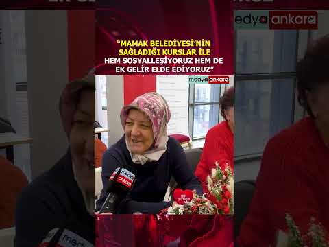 "Hem sosyalleşiyorlar hemde ek gelir elde ediyorlar"