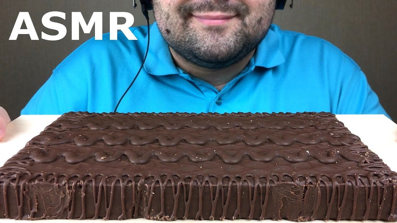АСМР Вафельный Торт (Итинг, Поедание) МУКБАНГ *Звуки еды*
