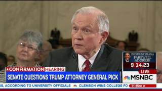 Jeff Sessions angrily defends his immigration record from Dick Durbin