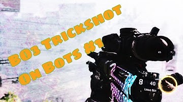 Call of duty BO3 Trickshot On Bots#1