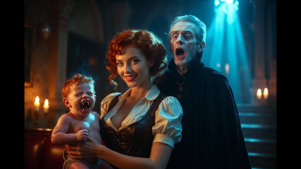 "Vampire King’s Baby Bit Her Sleeve — Fear Rose, She Stayed Bold and Calm"