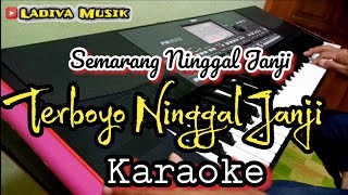 TERBOYO NINGGAL JANJI ( Karaoke ) Cipt : Pamujianto