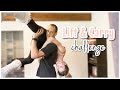 COUPLES LIFT AND CARRY CHALLENGE! *hilarious*