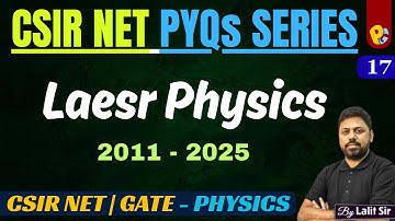 Atomic & Molecular Physics PYQs (2011–2025) | CSIR NET & GATE  PYQs