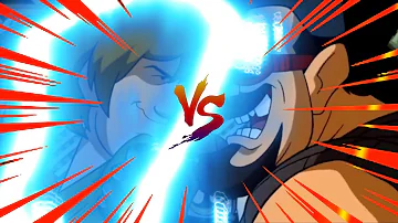 Ultra Instinct Shaggy VS The Biker Gang