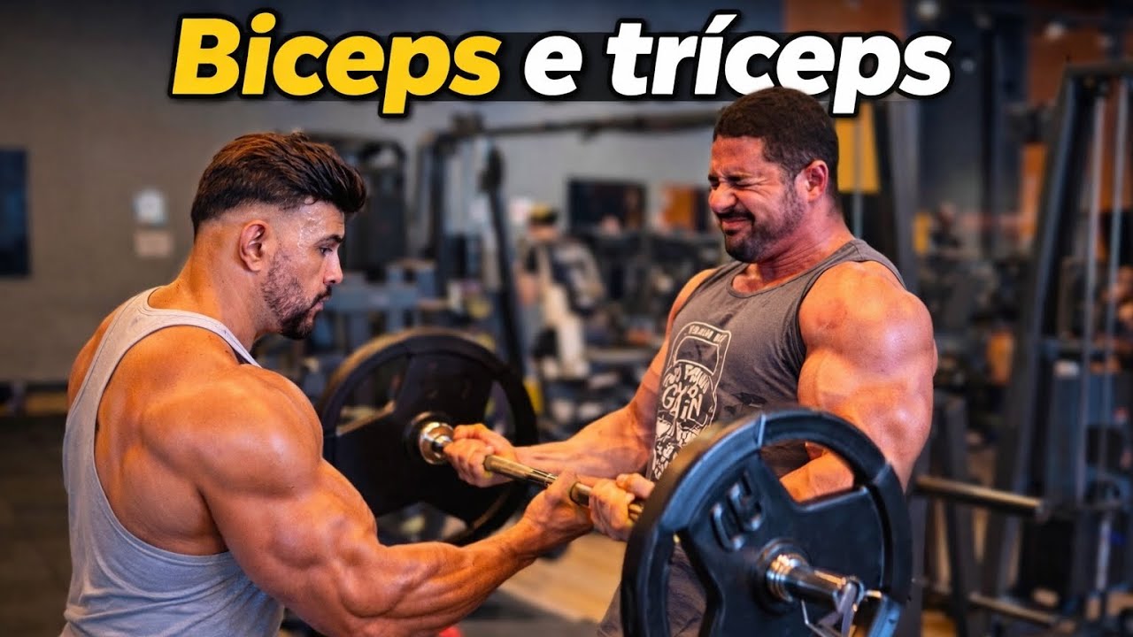 Bíceps e tríceps gigante em 15 minutos /BRAÇARIA pega a visão 